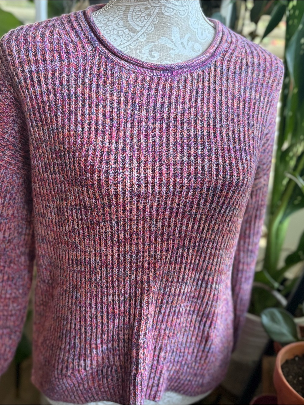 Vintage Y2K Gap Colorful Knit Chunky Sweater